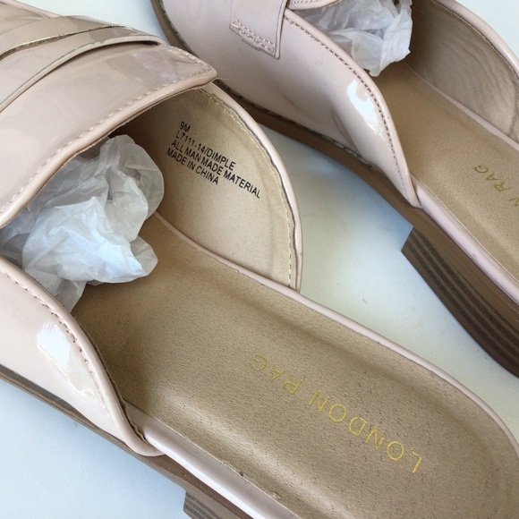London Rag Women Tan Slip Loafers Flats On Shoes Size 9M - Picture 3 of 6